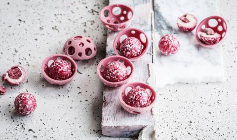 Ruby Granite Pearls