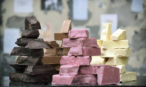 Barry Callebaut Dark, Milk, White, Ruby Chocolate