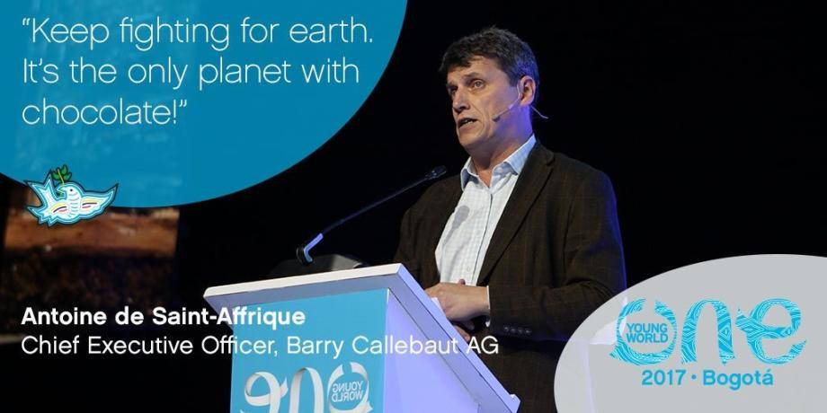 Barry Callebaut CEO Antoine de Saint-Affrique