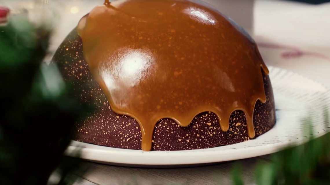 chocolate reveal dessert